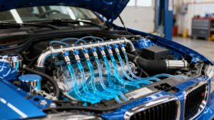 fuel system flush engine fluid