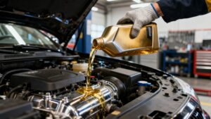 oil change synthetic oil oil change
