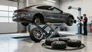tire rotation and alignment wheel alignment