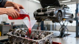 what is a transmission service transmission fluid