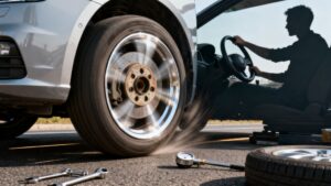 why is my car shaking when i drive spinning wheel