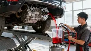 automatic transmission fluid exchange transmission drain