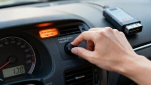 maintenance required light reset car diagnostics