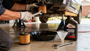 change oil and filter oil change