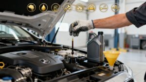 signs your car needs an oil change oil check