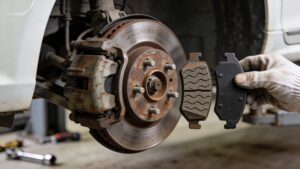 what causes uneven brake pad wear brake repair