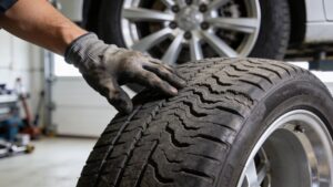 what causes uneven tire wear tire inspection