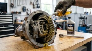 differential fluid service gear oil