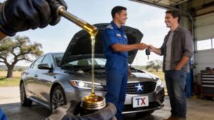 keller oil change mechanic keys
