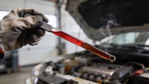 transmission fluid smell fluid analysis