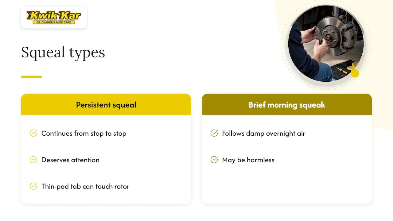 1. A high-pitched squeal — overview diagram